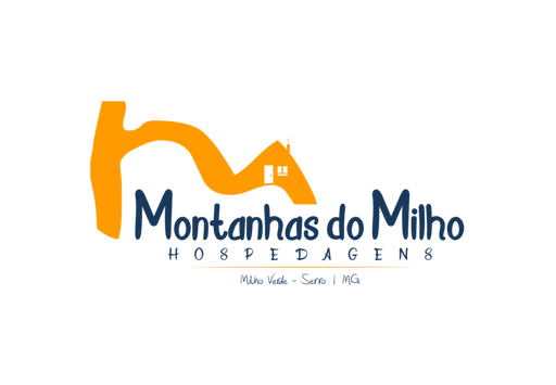 logotipo Montanhas do Milho Hospedagens Milho Verde-MG